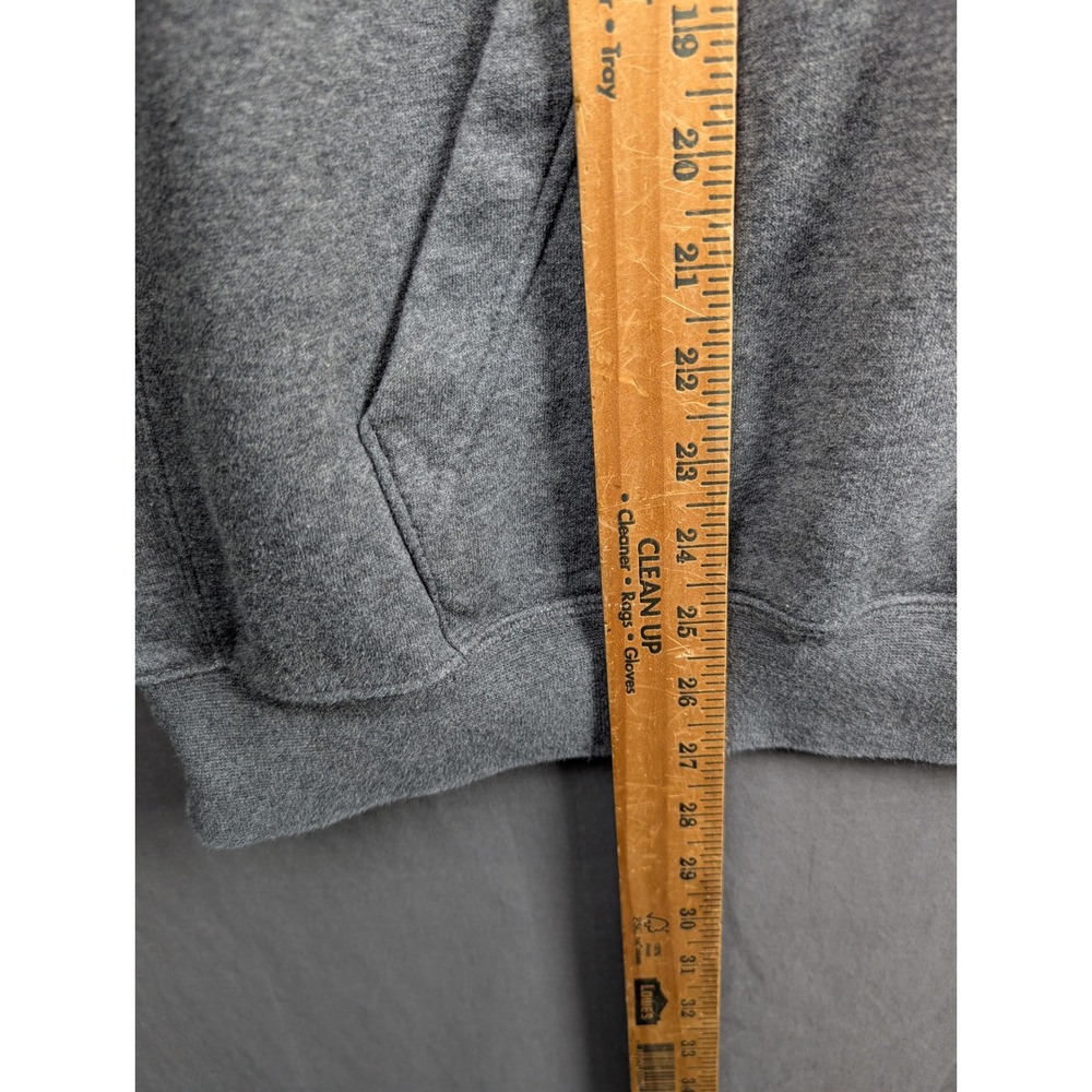 Nike Mens Club Fleece Hoodie Gray XL Pullover Sweatshirt - Picture 3 of 7